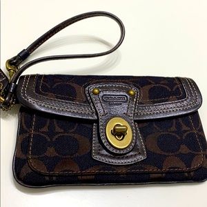 Coach wristlet